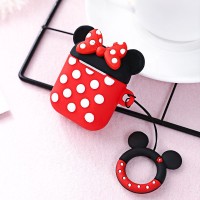 Fashion Cute Cartoon Mickey Minnie Soft Silicone Protective Case For Apple Airpods 2/1 Wireless Bluetooth Cover